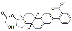 [(8S,9S,13S,14S,17S)-17-(2-hydroxyacetyl)oxy-13-methyl-6,7,8,9,11,12,1 4,15,16,17-decahydrocyclopenta[a]phenanthren-3-yl] benzoate