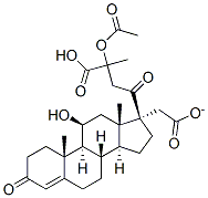 11beta-hydroxypregn-4-ene-3,20-dione 17-acetate 21-(2-acetoxypropionate)
