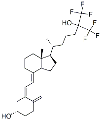 25-hydroxy-26,26,26,27,27,27-hexafluorovitamin D3