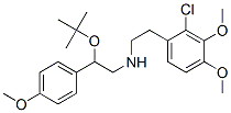2-chloro-N-[2-(1,1-dimethylethoxy)-2-(4-methoxyphenyl)ethyl]-3,4-dimethoxyphenethylamine