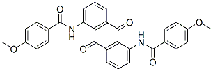 N,N'-(9,10-dihydro-9,10-dioxoanthracene-1,5-diyl)bis[4-methoxybenzamide]