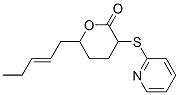 6-(2-Pentenyl)-3-(2-pyridinylthio)tetrahydro-2H-pyran-2-one