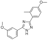 3-(4-Methoxy-o-tolyl)-5-(3-methoxyphenyl)-1H-1,2,4-triazole
