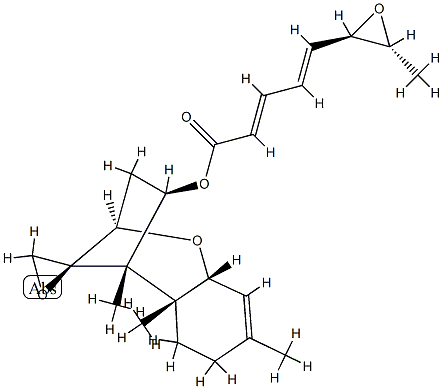 12,13-Epoxytrichothec-9-en-4β-ol [(2Z,4E)-5-[(2R,3R)-3-methyloxiran-2-yl]-2,4-Pentadienoate]