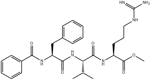 benzoyl-L-phenylalanyl-L-valyl-L-arginine-L-methyl ester