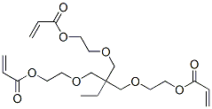 [2-ethyl-2-[[2-[(1-oxoallyl)oxy]ethoxy]methyl]-1,3-propanediyl]bis(oxy-2,1-ethanediyl) diacrylate