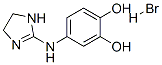 4-[(4,5-dihydro-1H-imidazol-2-yl)amino]pyrocatechol monohydrobromide