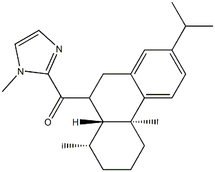 1-Methyl-1H-imidazol-2-yl[(4bS)-4b,5,6,7,8,8aβ,9,10-octahydro-4bα,8α-dimethyl-2-(1-methylethyl)phenanthren-9-yl] ketone