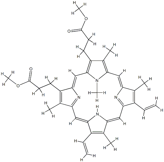 N-methylprotoporphyrin dimethyl ester