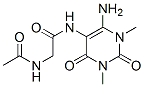 Acetamide,  2-(acetylamino)-N-(6-amino-1,2,3,4-tetrahydro-1,3-dimethyl-2,4-dioxo-5-pyrimidinyl)-