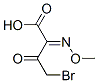 4-Bromo-2-methoxyimino-3-oxobutyric acid