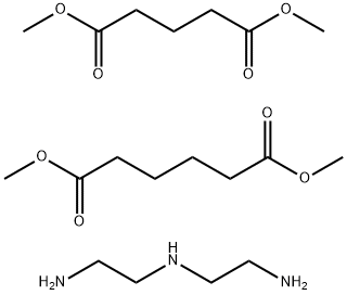 Hexanedioic acid, dimethyl ester, polymer with N-(2-aminoethyl)-1,2-ethanediamine and dimethyl pentanedioate