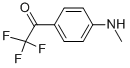 Ethanone, 2,2,2-trifluoro-1-[4-(methylamino)phenyl]- (9CI)