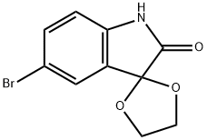 5'-溴螺[1,3-二噁戊环并-2,3'-吲哚]-2'(1'H)-酮