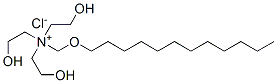 [(dodecyloxy)methyl]-tris(2-hydroxyethyl)ammonium chloride