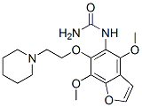 [4,7-dimethoxy-6-[2-(1-piperidyl)ethoxy]benzofuran-5-yl]urea
