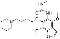 3-[4,7-dimethoxy-6-[4-(1-piperidyl)butoxy]benzofuran-5-yl]-1-methyl-ur ea