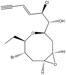 (αR,1R,8S)-6β-Bromo-α-[(R,Z)-1-chloro-2-penten-4-ynyl]-5α-ethyl-4,9-dioxabicyclo[6.1.0]nonane-3α-methanol