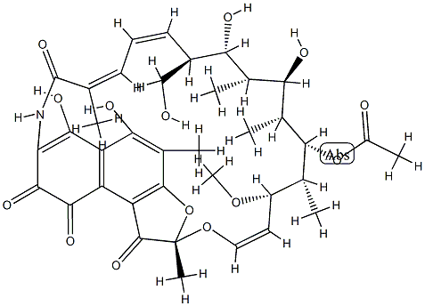 1,4-Dideoxy-1,4-dihydro-3,31-dihydroxy-1,4-dioxorifamycin