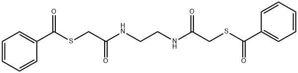 N,N'-bis(S-benzoylmercaptoacetamido)ethylenediamine