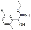 Benzeneethanimidic  acid,  5-fluoro--alpha--hydroxy-2-methyl-,  ethyl  ester  (9CI)