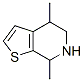 Thieno[2,3-c]pyridine, 4,5,6,7-tetrahydro-4,7-dimethyl- (9CI)