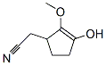 2-Cyclopentene-1-acetonitrile, 3-hydroxy-2-methoxy- (9CI)