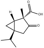 Bicyclo[3.1.0]hexane-2-carboxylic acid, 2-methyl-5-(1-methylethyl)-3-oxo-, (1S,2S,5S)- (9CI)