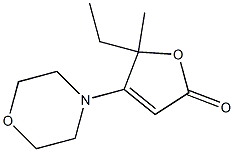 2(5H)-Furanone,5-ethyl-5-methyl-4-(4-morpholinyl)-(9CI)