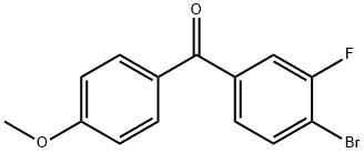 (4-溴-3-氟苯基)(4-甲氧基苯基)甲酮