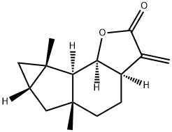 3aα,4,5,5a,6,6aβ,7,7a,7bα,7cα-Decahydro-5aβ,7aβ-dimethyl-3-methylenecycloprop[2,3]indeno[4,5-b]furan-2(3H)-one