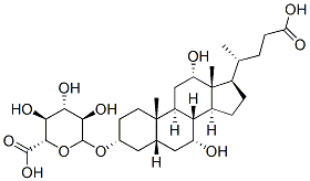 (3a,5b,7a,12a)-23-carboxy-7,12-dihydroxy-24-norcholan-3-yl b-D-glucopyranosiduronic acid