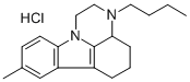 1,10-Trimethylene-2-butyl-8-methyl-1,2,3,4-tetrahydropyrazino(1,2-a)in dole hydrochloride