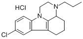 1,10-Trimethylene-2-propyl-8-chloro-1,2,3,4-tetrahydropyrazino(1,2-a)i ndole hydrochloride