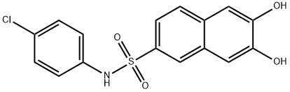 N-(4-chlorophenyl)-6,7-dihydroxynaphthalene-2-sulphonamide