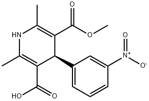 (S)-(+)-1,4-二氢-2-2,6-二甲基-4-(3-硝基苯基)-3,5-吡啶二酸单甲酯