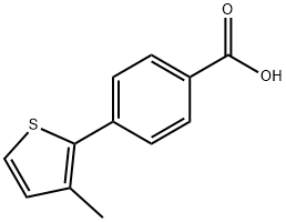 4-(3-Methylthiophen-2-yl)benzoic acid