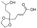 2-Butenoic acid, 4-(2-(3-hydroxybutyl)-1,3-dioxolan-2-yl)-