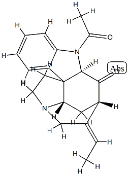 (19E)-1-Acetyl-19,20-didehydro-17-norcuran-16-one