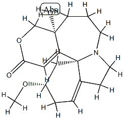 1,6-Didehydro-12,17-dihydro-12β-hydroxy-3β-methoxy-11a-homo-16(15H)-oxaerythrinan-15-one
