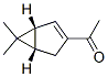 Ethanone, 1-(6,6-dimethylbicyclo[3.1.0]hex-2-en-3-yl)-, (1R-cis)- (9CI)