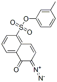 m-tolyl 6-diazo-5,6-dihydro-5-oxonaphthalene-1-sulphonate