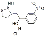 2-imino-alpha-(m-nitrophenyl)thiazolidin-3-ethanol monohydrochloride