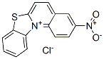 Benzothiazolo(3,2-a)quinolinium, 3-nitro-, chloride
