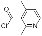 3-Pyridinecarbonyl chloride, 2,4-dimethyl- (9CI)