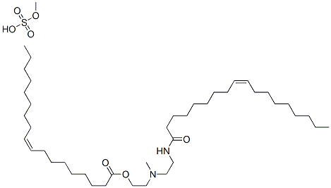2-[methyl[2-(oleoylamino)ethyl]amino]ethyl oleate, mono(methyl sulphate)