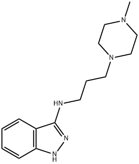 1H-Indazol-3-amine, N-(3-(4-methyl-1-piperazinyl)propyl)-