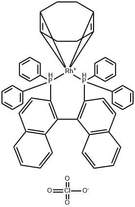 phenylphosphinobinaphthyl cyclooctadiene ruthenium perchl.
