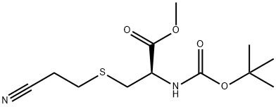 (R)-2-TERT-BUTOXYCARBONYLAMINO-3-(2-CYANO-ETHYLSULFANYL)-PROPIONIC ACID METHYL ESTER