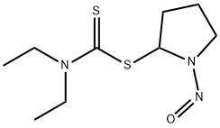 N,N-diethyl-1-(1-nitrosopyrrolidin-2-yl)sulfanyl-methanethioamide